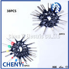 18/20/38pcs Car plug Pins removal tool set connector Pin retractor pick needle harness Pin Needle ejector tool Needle retract
