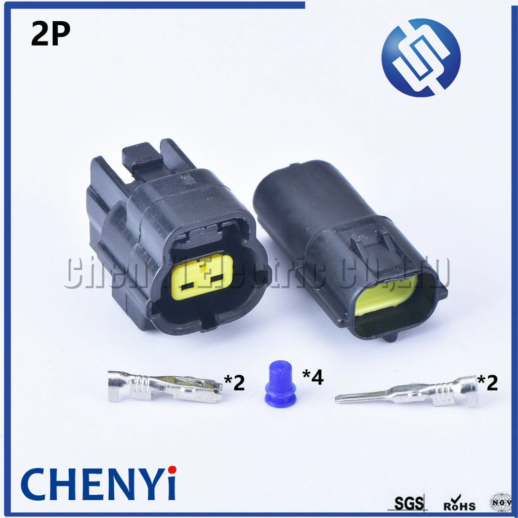 1/2/3/4/6/8/10/12/16 Pin Waterproof Connector Electrical Plug Car Auto Sealed Truck Harness Socket 174879-2 174877-2