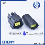 1/2/3/4/6/8/10/12/16 Pin Waterproof Connector Electrical Plug Car Auto Sealed Truck Harness Socket 174879-2 174877-2