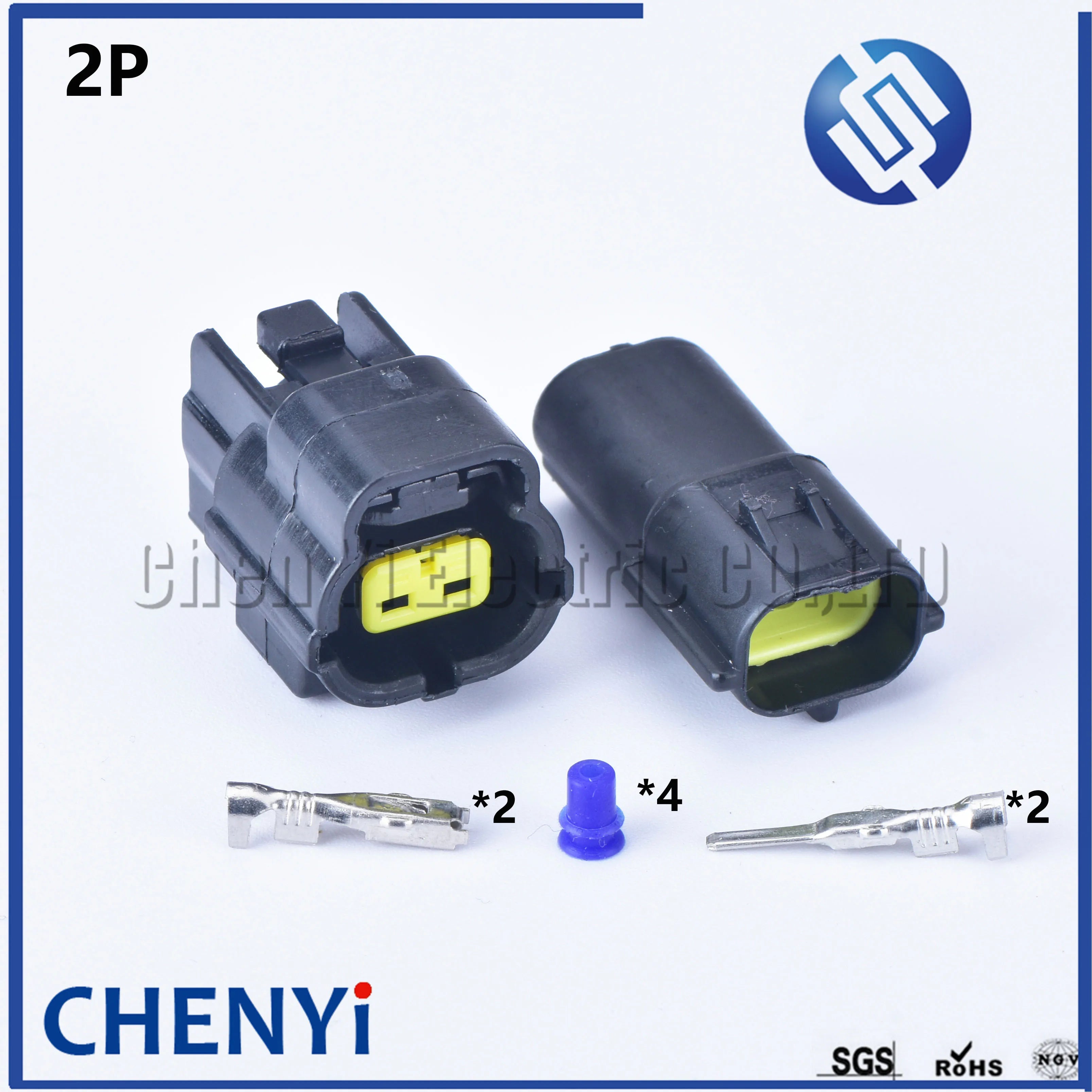 1/2/3/4/6/8/10/12/16 Pin Waterproof Connector Electrical Plug Car Auto Sealed Truck Harness Socket 174879-2 174877-2