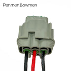 1 Set 3 Pin Car Headlamp Light Taillight Electrical Cable Connectors Wire Harness Plug PB295-03120 For Nissan 6185-0869
