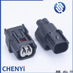 2 sets 2 Pin way HV 040 Male or Female Auto Connector ABS Sensor Plug Press Switch Ignition Coil For Honda 6189-7036 6189-6905