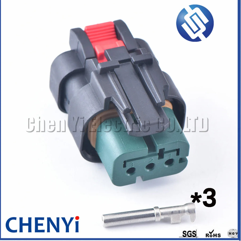 3 Pin Auto Waterproof engine oil pressure camshaft sensor Plug Connector 776523-1/2/3/4 776429-1 For CAT Excavator Carter