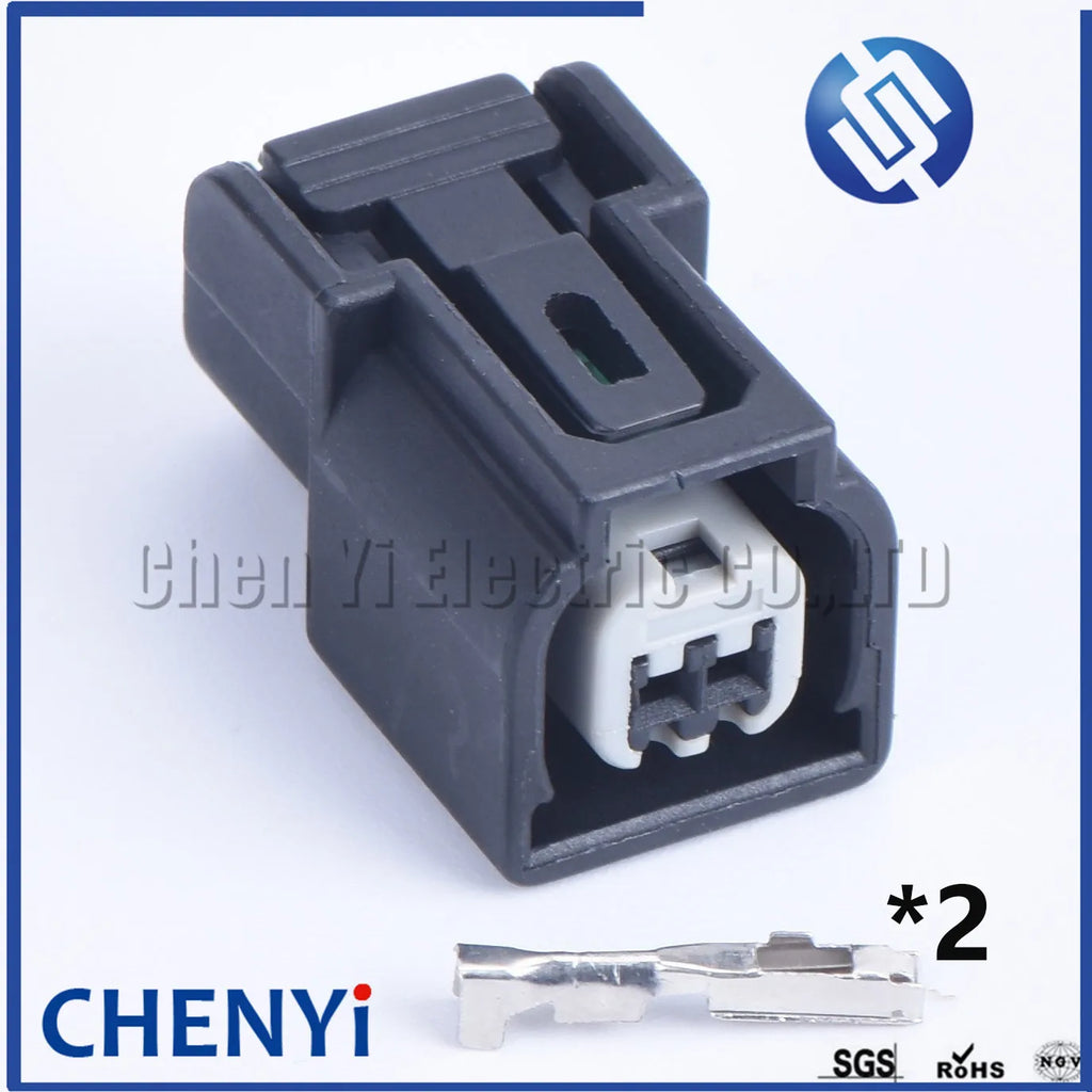 2 pin male or female Auto Fuel Injector Electronic Waterproof Connector Wire harness plug CB400 6189-6904 For Honda