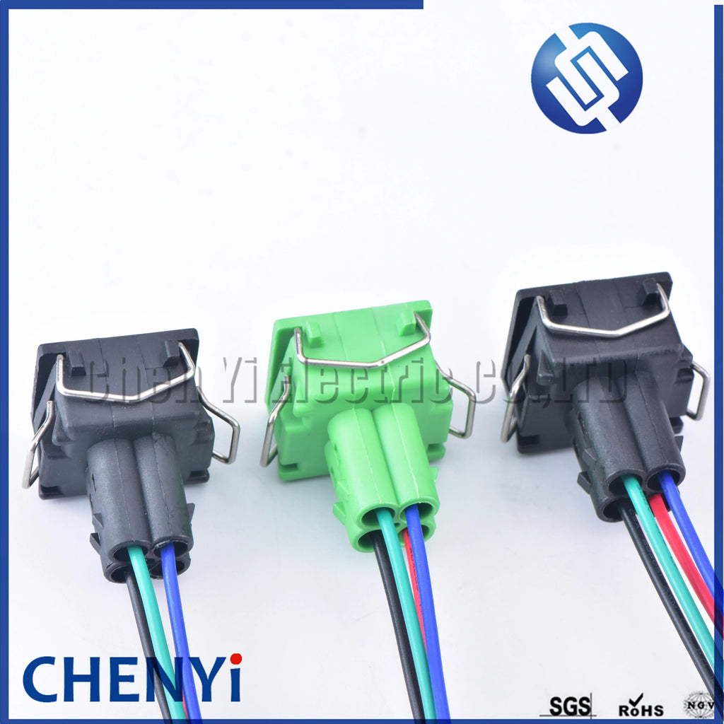 4 Pin Car Waterproof Connector Air Conditioning Pressure Sensor connector Temperature Sensor plug Pigtail 357919754 8D0959482B