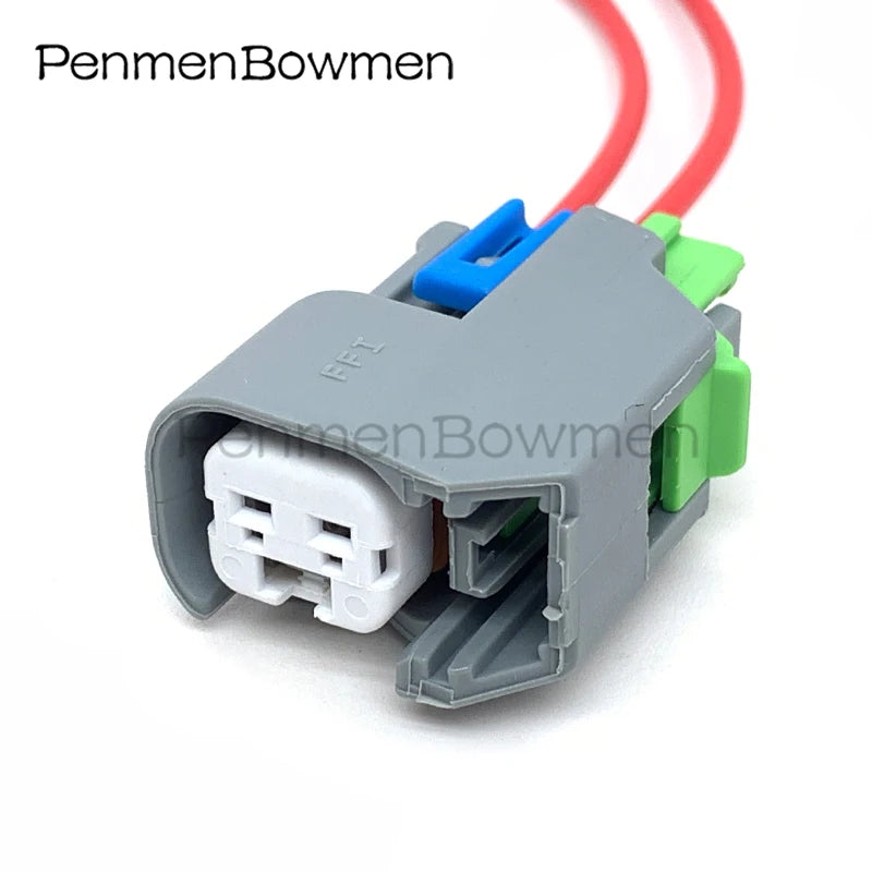 1 Set 2 Pin Auto Fuel Injector Waterproof Female Electrical Connector Wiring Harness for 15423278 15419715