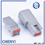2 Pin connector Auto Waterproof Connector Electrical Inlet Air Temperature Sensor Plug DTM06-2S DTM04-2P For Deutsch DTM
