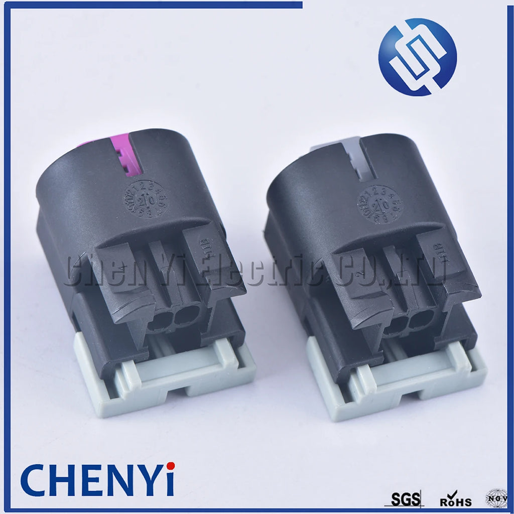 2 Pin Automotive Waterproof Connector Camshaft Intake Exhaust VVT Valve Solenoid Socket Plug 15335987 For GM Opel Insignia