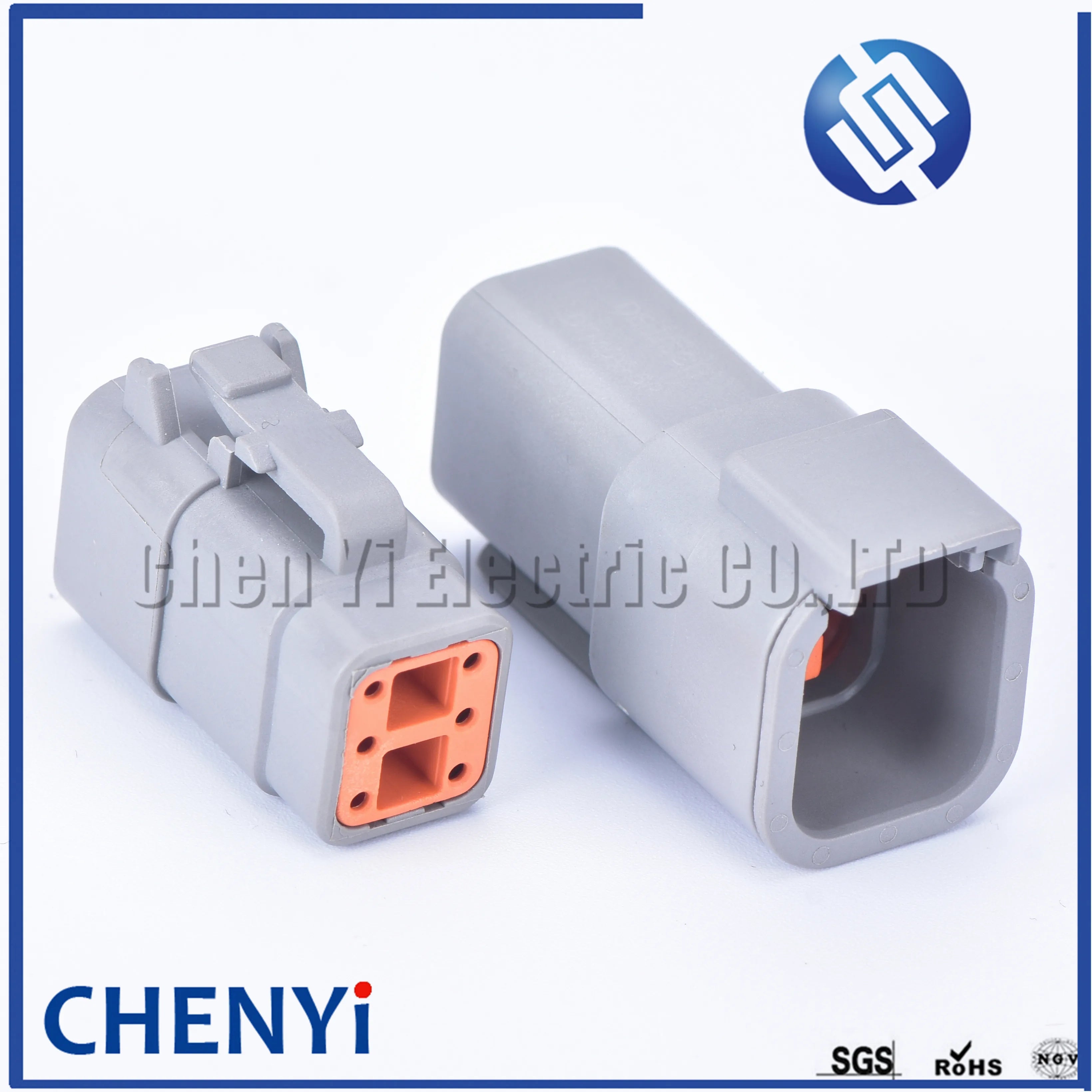 6 Pin DTM connector DTM06-6S Male or Female Auto Waterproof Connector Automotive Sealed Plug DTM04-6P For Deutsch