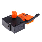 1pc FA2-4/1BEK Lock On Power Electric Hand Drill Speed Control Trigger Switch 250V