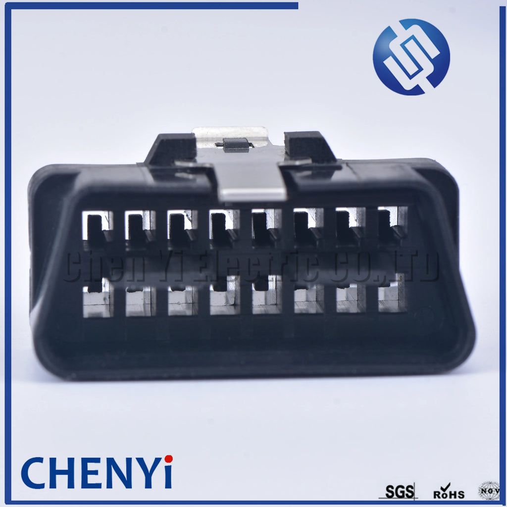 16 pin obd2 Connector OBD2 male Female Connector OBD 2 Wire Sockets obd Adapter Diagnostic Tool ODB MG610761-5 For car