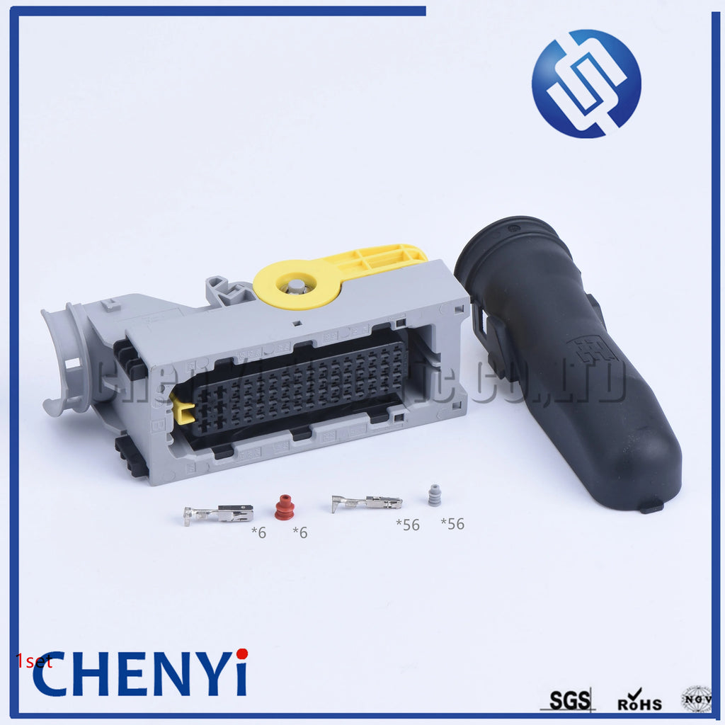 62 Pin auto waterproof connector ECU DCU plug Urea pump plug 2-1418883-1 1-1418883-1 1-1718324-1 2-1718324-1 for volvo trucks