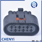 Black 12 pin wire socket automotive waterproof connector female 1.5/3.5 wiring auto connector automotive electrical connector