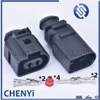 2 Pin 3.5mm male or female automotive waterproof wiring harness connector electrical horn plug 1J0973722 1717692-1 8D0973822