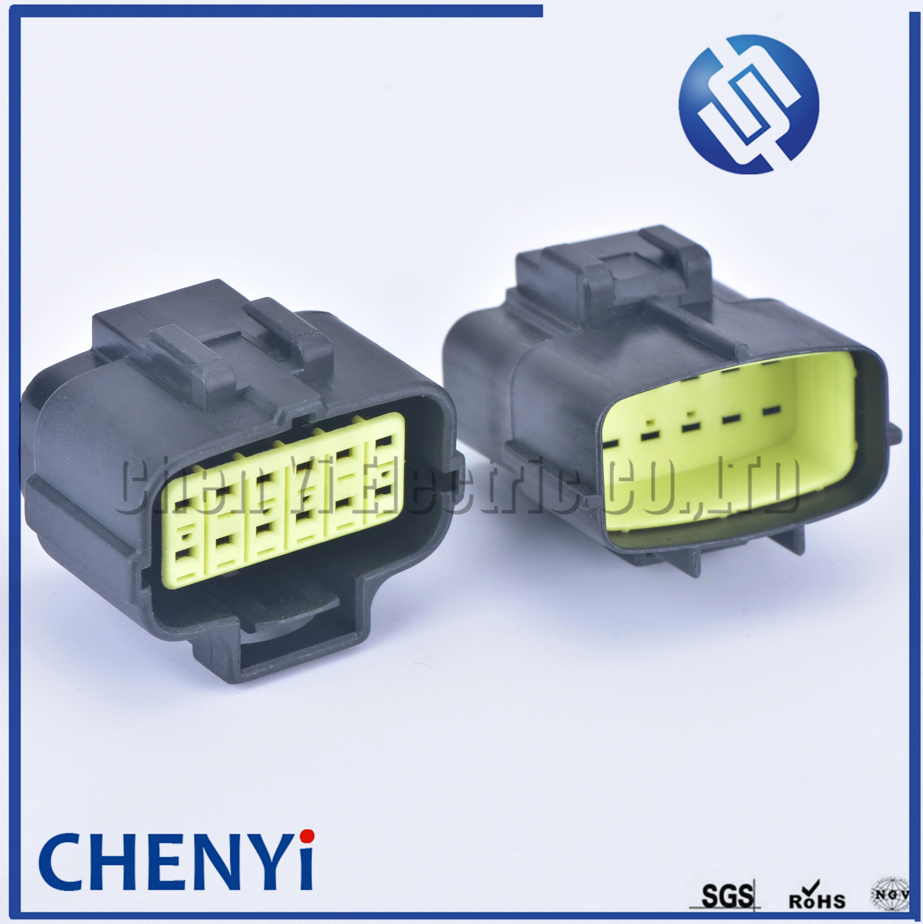 12 pin way male or female waterproof wire connector auto electrical plug conector 174661-2 174663-2 368537-1