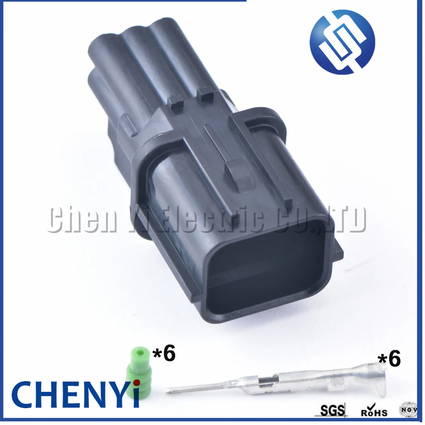 6 Pin Auto Waterproof Socket Car taillights Wire Harness Connector Front bumper radar plug HP281-06020 HP285-06021 HP291-06040