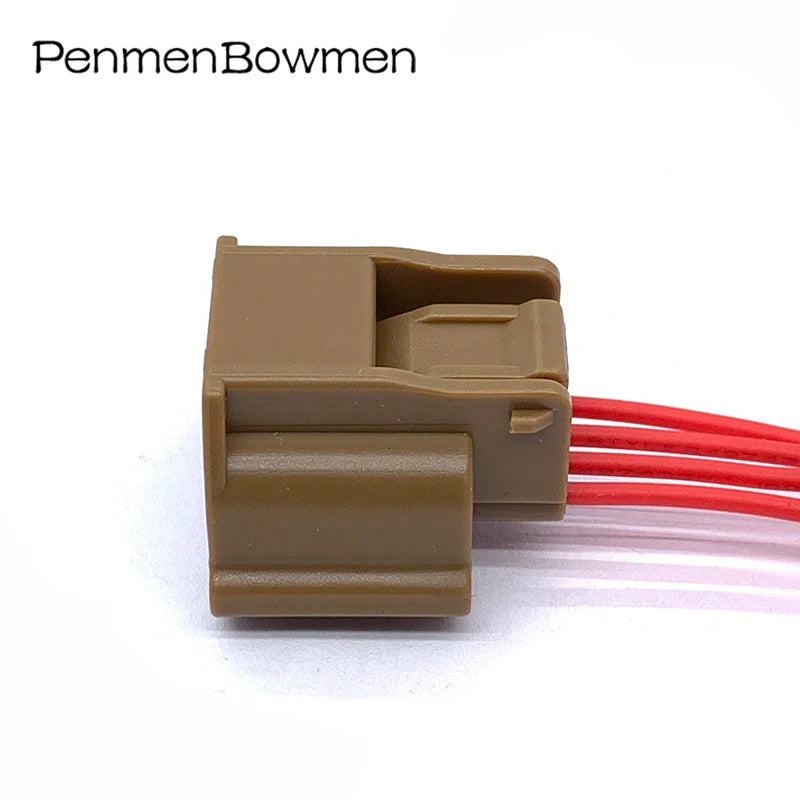 1 Set 4 Pin Car Collision Solenoid Valve Air Flow Meter Pressure Electrical Connectors Wire Harness Plug for Nissan 7283-8857-80