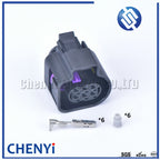 1 sets 6 Pin auto waterproof plug female or male(1.5) LSU 4.9 Wide Band Oxygen Sensor Connector 1928404669 4H0973713 4H0 973 713