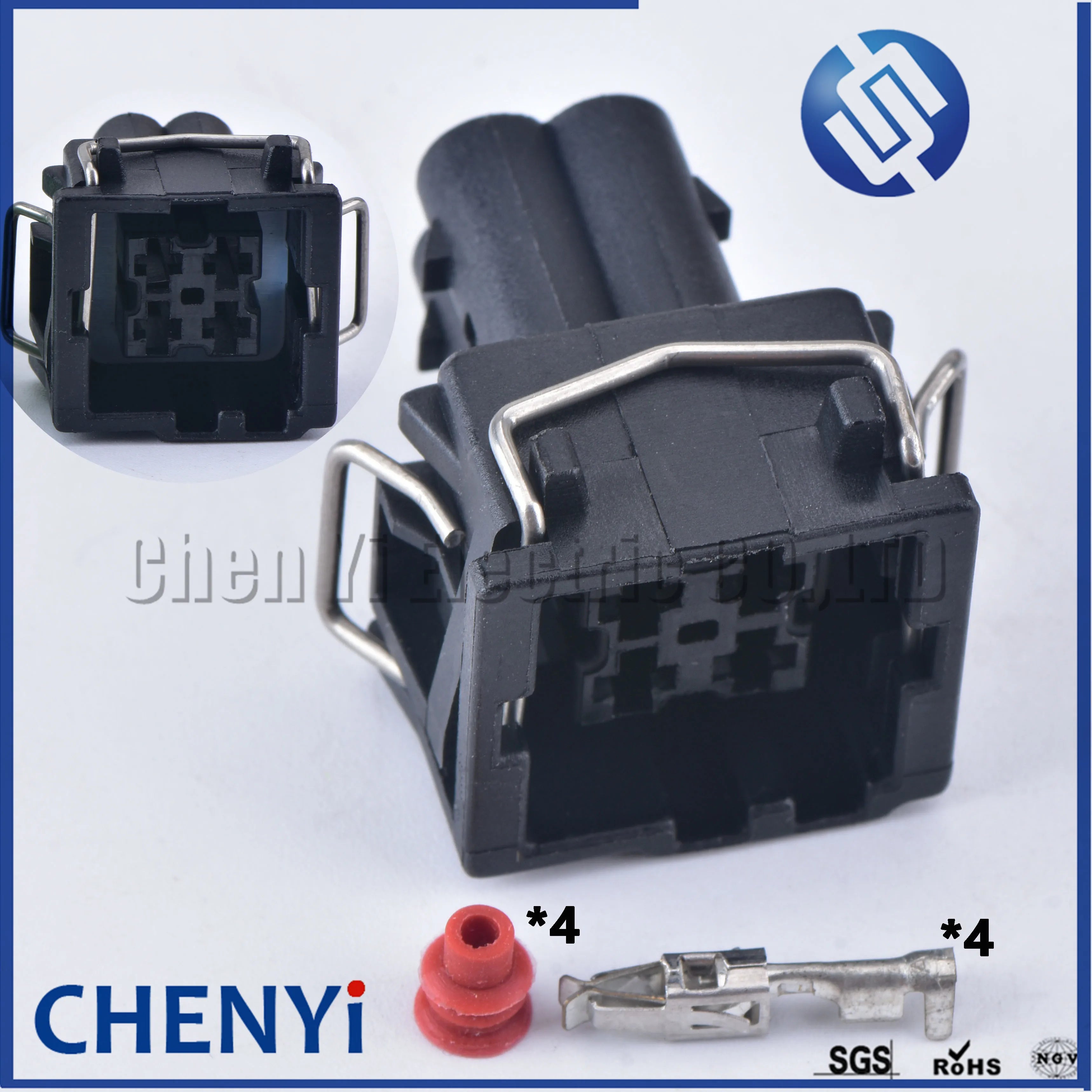 4 Pin Automotive Waterproof Connector Air Conditioning Pressure Switch connector Temperature Sensor plug 357919754 8D0959482B
