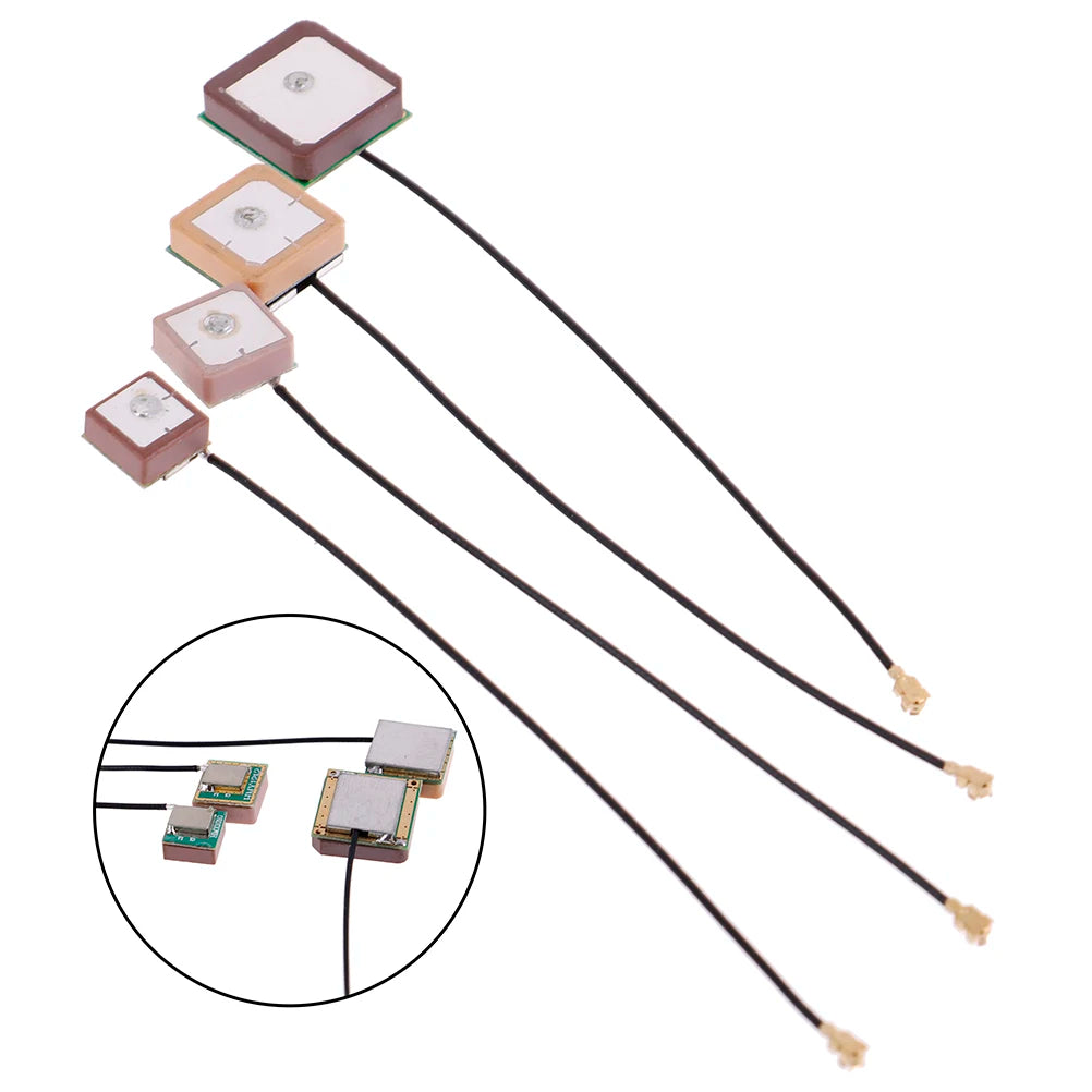28dB GPS Antenne IPX Connector Voor IOT M2M LORA High Gain GPS Antenne Keramische Patch Interne
