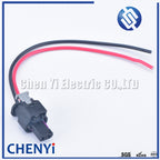 2 Pin auto fuel injector connector wires waterproof sensor plug 0-2112986-1 1-1718643-1 4F0973702 4F0 973 702