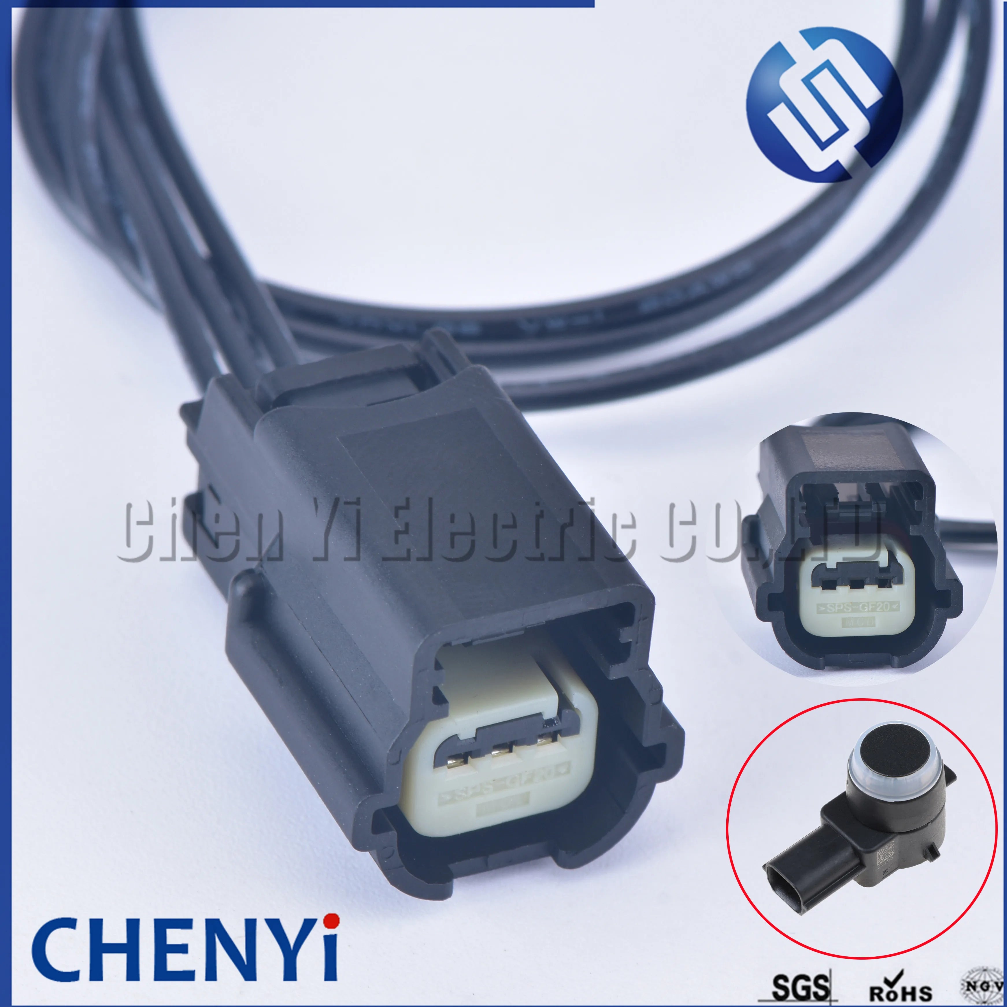 3 Pin 31404-3700 PDC Parking Sensor Connector Waterproof harness plug For Chevrolet Cruze 13394368 13295029 13368131 13242365