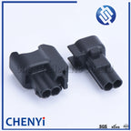 2 Set 2 Pin EV6 to EV1 car auto waterproof male or female fuel Injector Nozzle connector Plug Methanol Socket for Ford Chevrolet