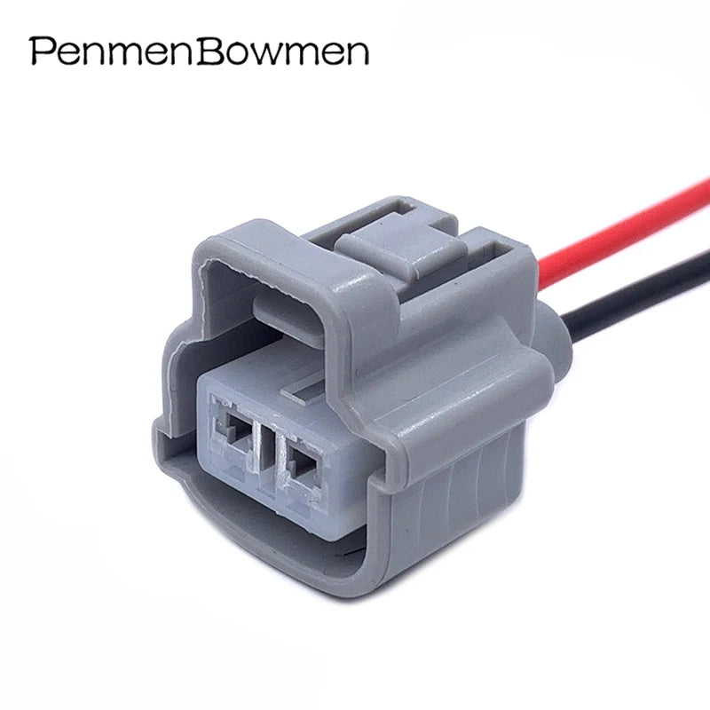 1 Set 2 Pin Auto Fog Lamp Turn Signal Electrical Connector Female Male Wire Harness Plug for Toyota 90980-11019 6189-0175