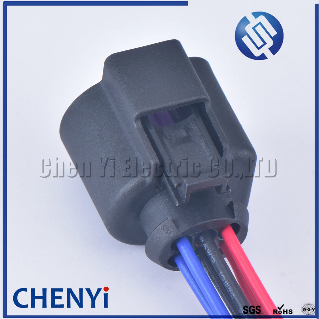 6 Pin auto waterproof plug Female (1.5) LSU 4.9 Wide Band Oxygen Sensor Connector 1928404669 4H0973713 4H0 973 713 with cable