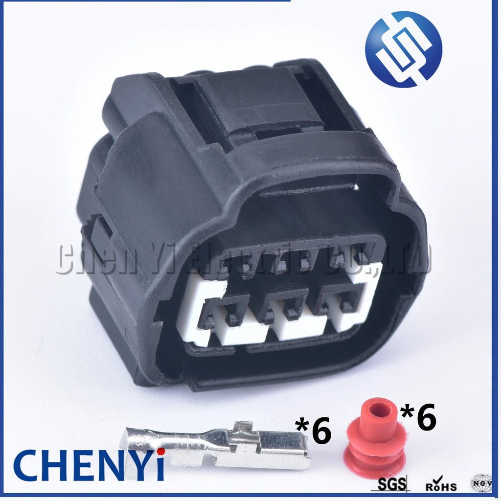 6 Pin Accelerator Throttle Pedal Plug Electronic Light Lamp Socket trailer Connector 7283-7062-40 7282-7062-40 For Toyota Kia