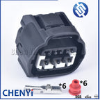 6 Pin Accelerator Throttle Pedal Plug Electronic Light Lamp Socket trailer Connector 7283-7062-40 7282-7062-40 For Toyota Kia