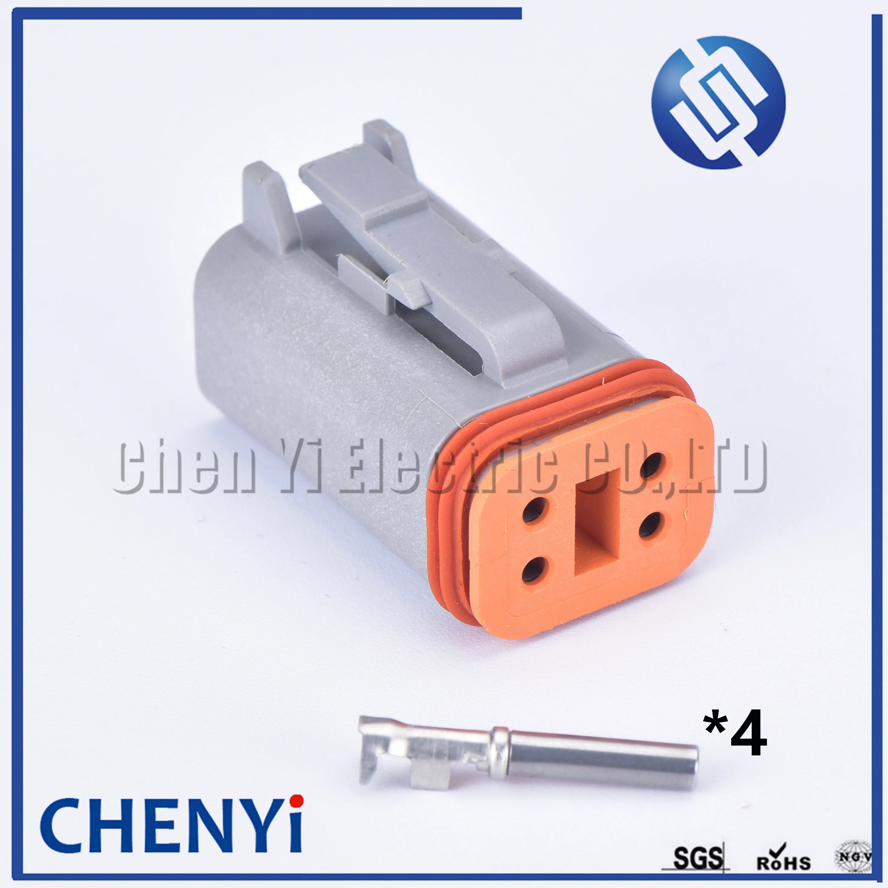 4 Pin Automotive Waterproof Connector Wire harness plug DT06-4S DT04-4P DT04-4P-L012 DT15-4P DT13-4P For Deutsch DT series