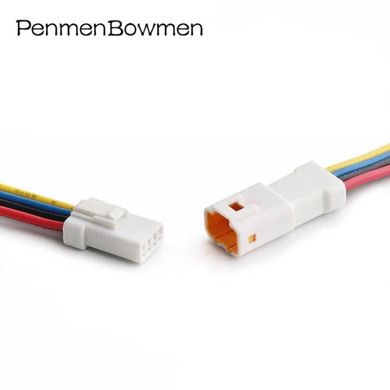 1 Set 2 3 4 6 8 Pin JWPF 0.7mm Car Micro Butt Electrical Connector Waterproof Female Male Wire Harness Plug for Benz BMW JST-02T
