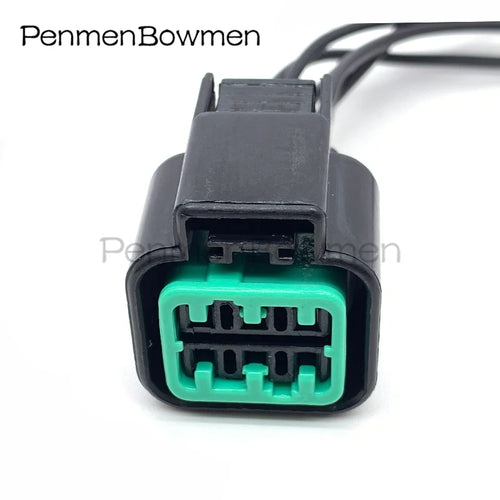 1 Set 6 Pin Car Oxygen Headlamp Fog Lamp Electrical Cable Connectors Female Wire Harness Plug For HYUNDAI KIA PB625-06027