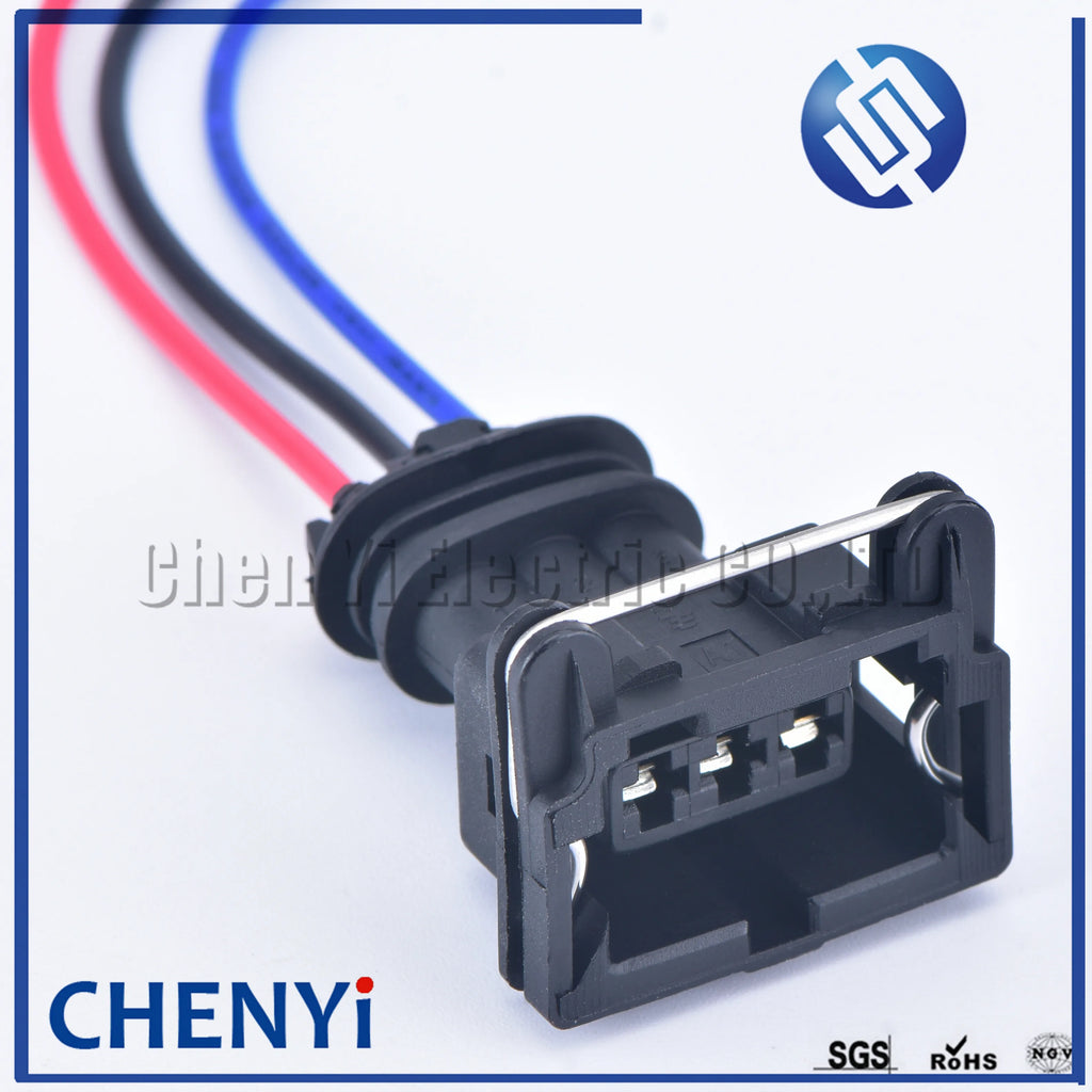3 pin 282191-1 282729-1 EFI waterproof Fuel Injector connector EV1 Car Power Timer Connector Sensor Plug 1-962581-1 with wire