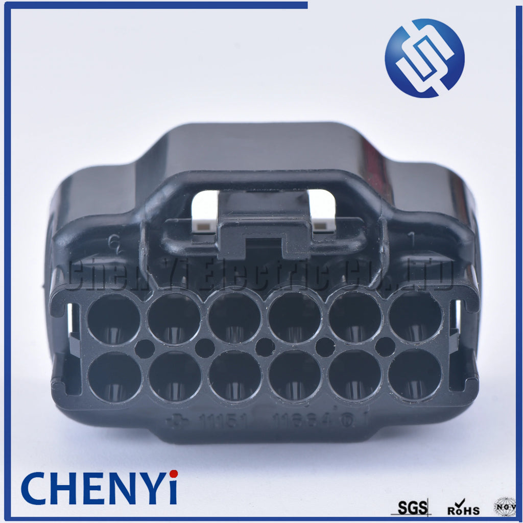 12 Pin 90980-11151 90980-11664 1JZ 2JZ-GTE connector Front differential motor actuator plug For Toyota Hilux Landcruiser Prado
