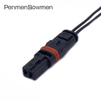 1 Set 2 Pin Car Modified Door Handle Rearview Mirror Heating Socket Electrical  Connectors Wire Harness Plug For BMW GT528i GT53