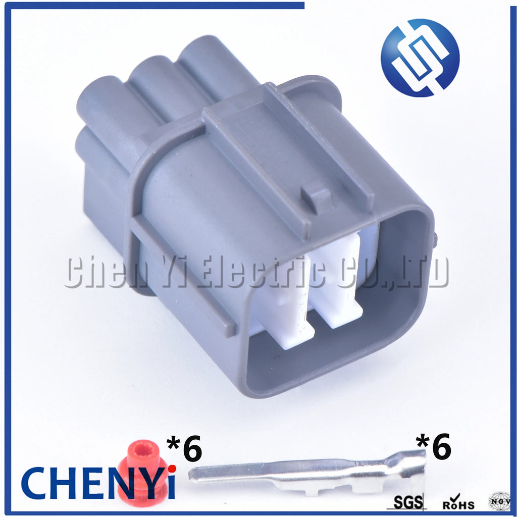6 Pin auto Waterproof Connector female or male Oxygen Sensor plug For Honda Accord Fit Civic CRV Odyssey 6189-0133 6188-0175