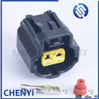 1 set 2 Pin way 1.8 mm female waterproof cable connector plug 178390-1 water temperature sensor 178390-2（Many forms）