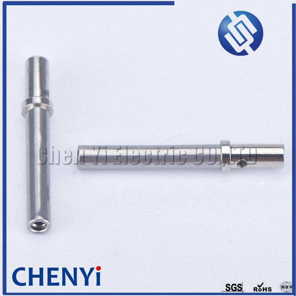 20 Pcs DTM Series Terminals Pins 0462-201-20141/AT62-201-20141 0460-202-20141 Stainless Steel Solid Terminal Deutsch Pin 20 AWG