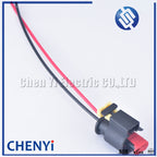 2 Pin Automotive waterproof connector VVT Electromagnetic valve harness plug 1-284556-1 55567050 For Chevrolet Opel GM