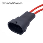 1 Set 2 Pin 12124819 Auto Sealed Waterproof Electrical Cable Connectors Wire Harness Fog Lamp Light Socket Xenon Plug