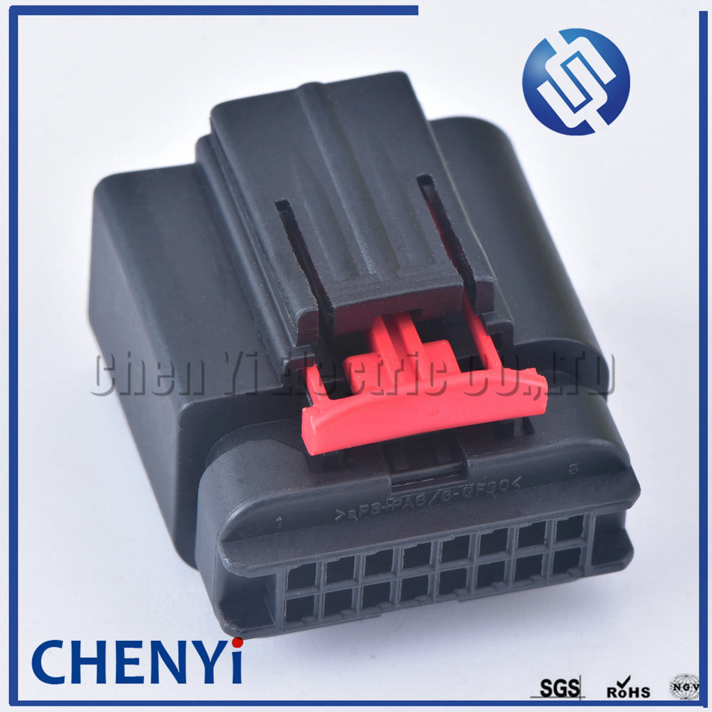 1 set 16 Pin female 1.0mm auto Air flow meter plug connector wiring harness cable Automotive waterproof connector plug 1438031-1