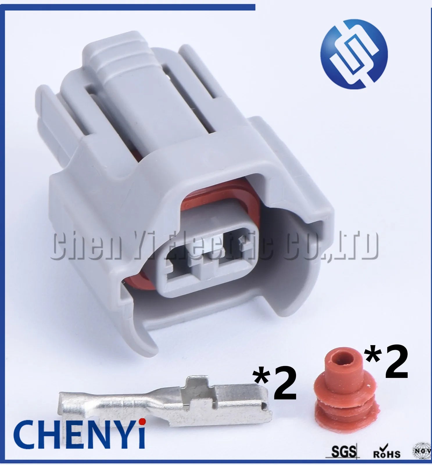 2 Pin Connector Fuel injector plug PA847-02127 15316989 6189-0670 90980-11285 For Toyota Lexus izusu Nippon Denso Naza Nissan