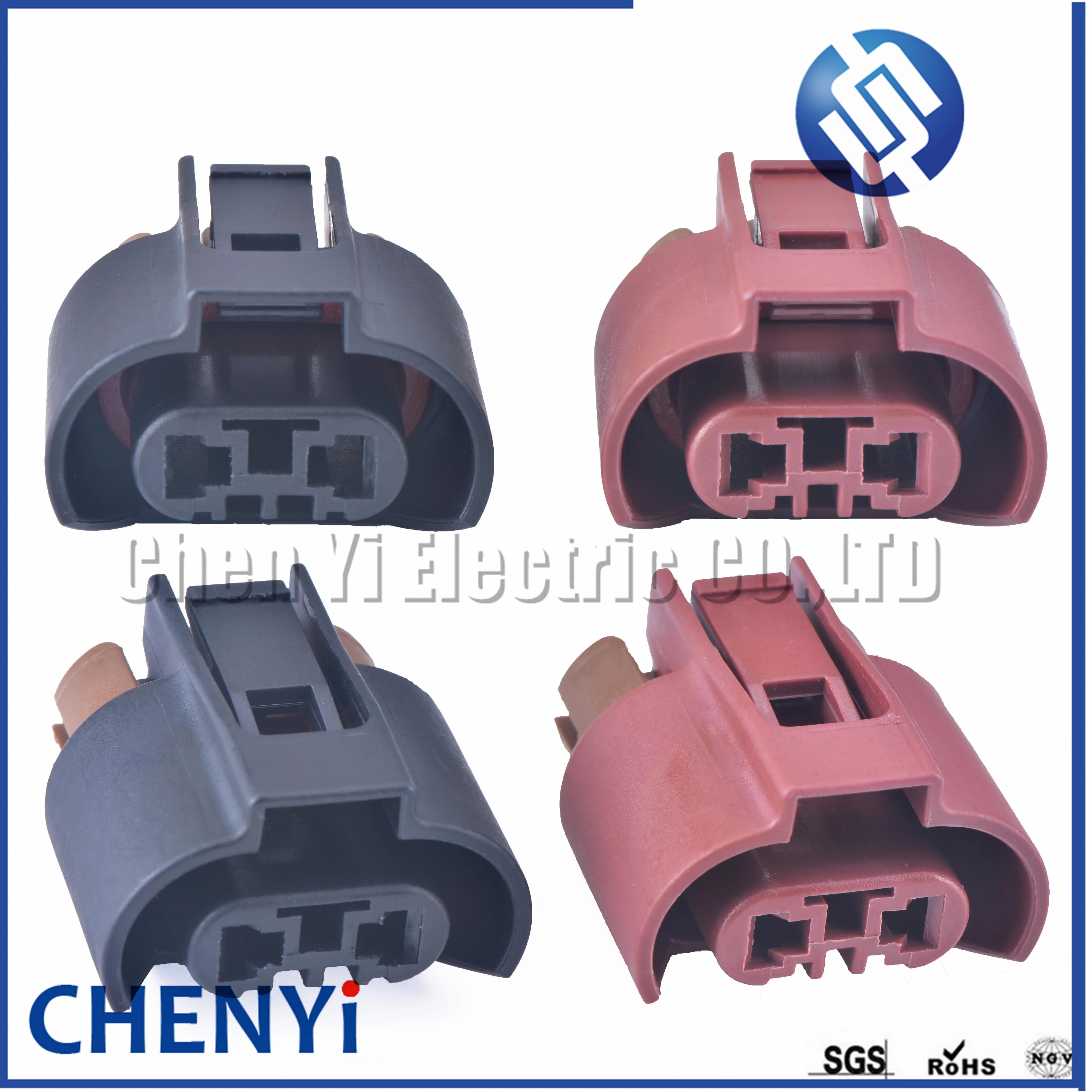 2 Pin Auto waterproof connector headlight Fog Lamp low beam high beam plug 9005 9006 HB3 HB4  Auto light socket 90980-11659