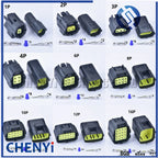 1/2/3/4/6/8/10/12/16 Pin Waterproof Connector Electrical Plug Car Auto Sealed Truck Harness Socket 174879-2 174877-2