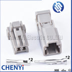 5 Sets 2 Pin Auto Wire Connector Male or Female 2.2MM Socket For Nissan Honda Trunk Car Lock Plug 6098-0239 6098-0240