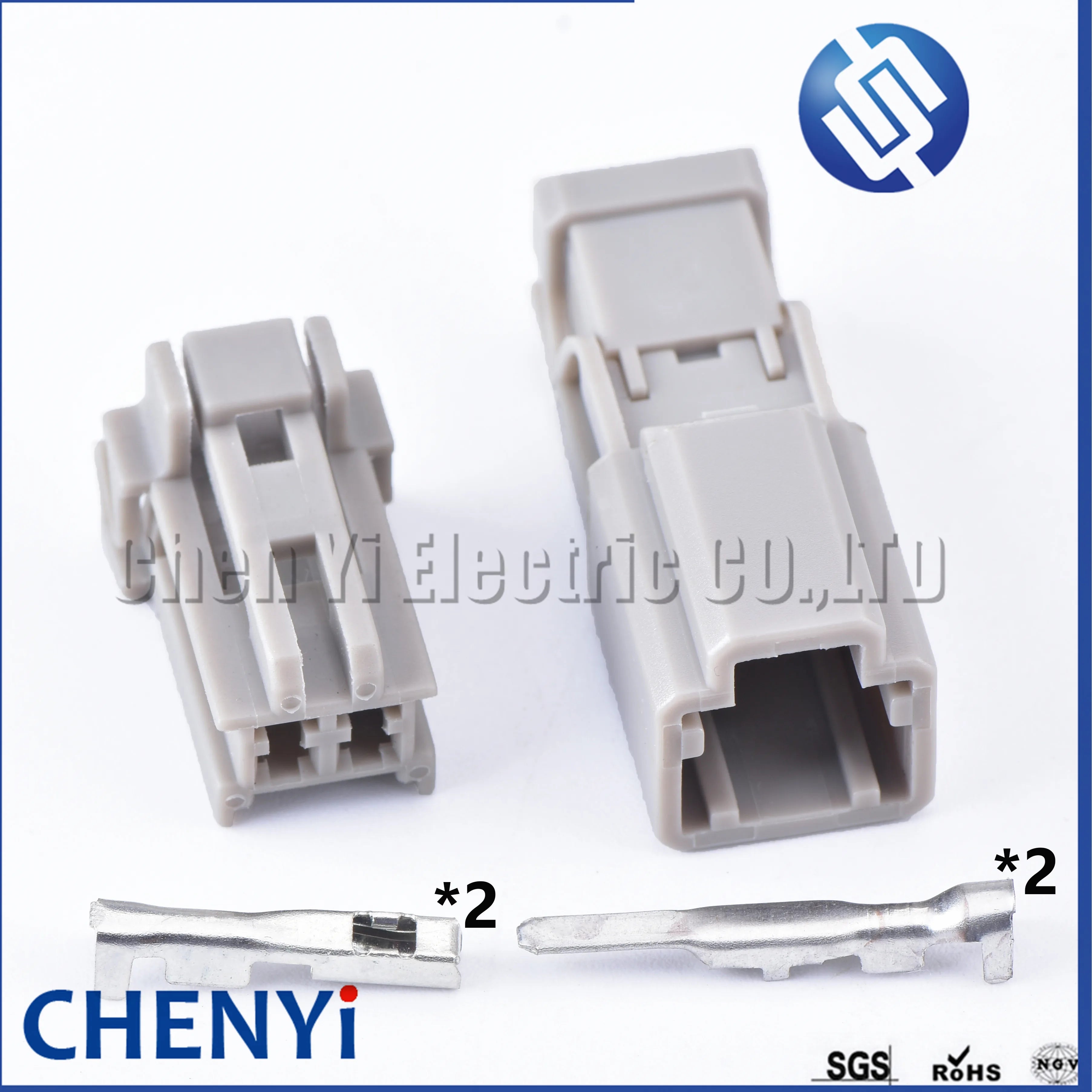 5 Sets 2 Pin Auto Wire Connector Male or Female 2.2MM Socket For Nissan Honda Trunk Car Lock Plug 6098-0239 6098-0240