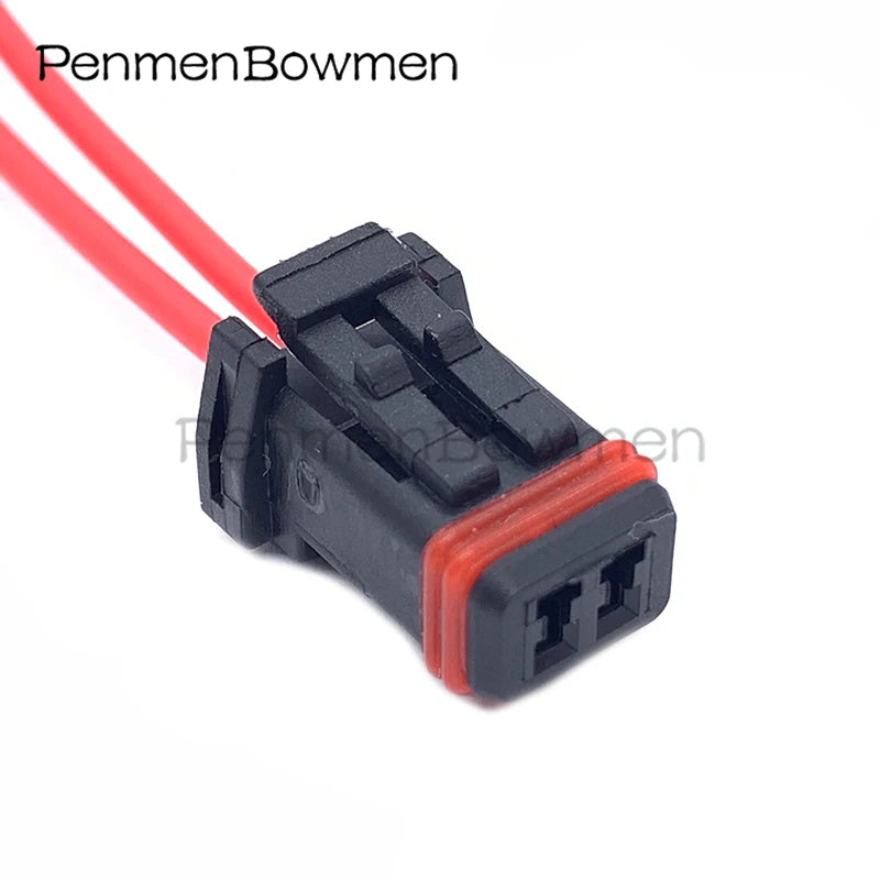 1 Set 2 Pin Auto Rearview Mirror Electrical Cable Connectors Socket Car Lamp Plug Wire Harness MX19002S51