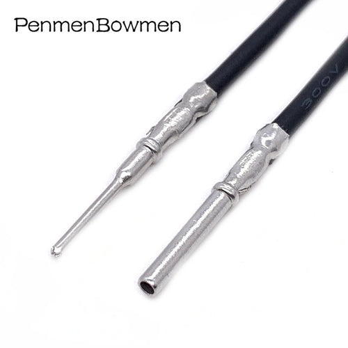 10 Pcs 1.0mm DTM Crimp Terminal Wire Auto Electric Connector with Cable Pins 3-1447221-4 Insert Spring Round Male Female Blocks